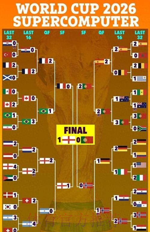 2026世界杯胜负预测推荐